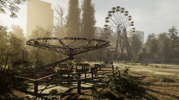 Chernobylite opuszczone miasto