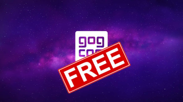 GOG Galaxy - logo ze stampem free - darmowe gry