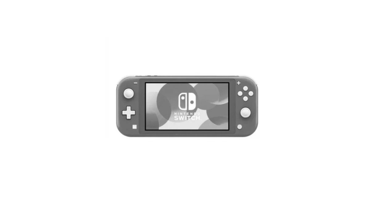 nintendo switch lite szary