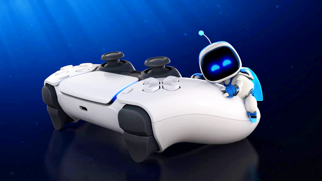 Aktualizacje PS5 - Astrobot z DualSense