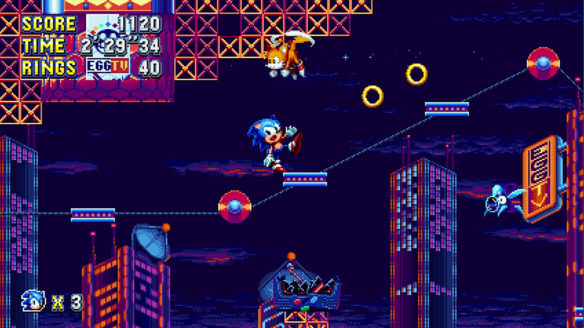 Sonic Mania jeżyk