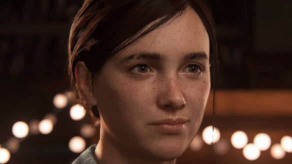 The Last of Us 2 - zbliżenie na twarz głównej bohaterki