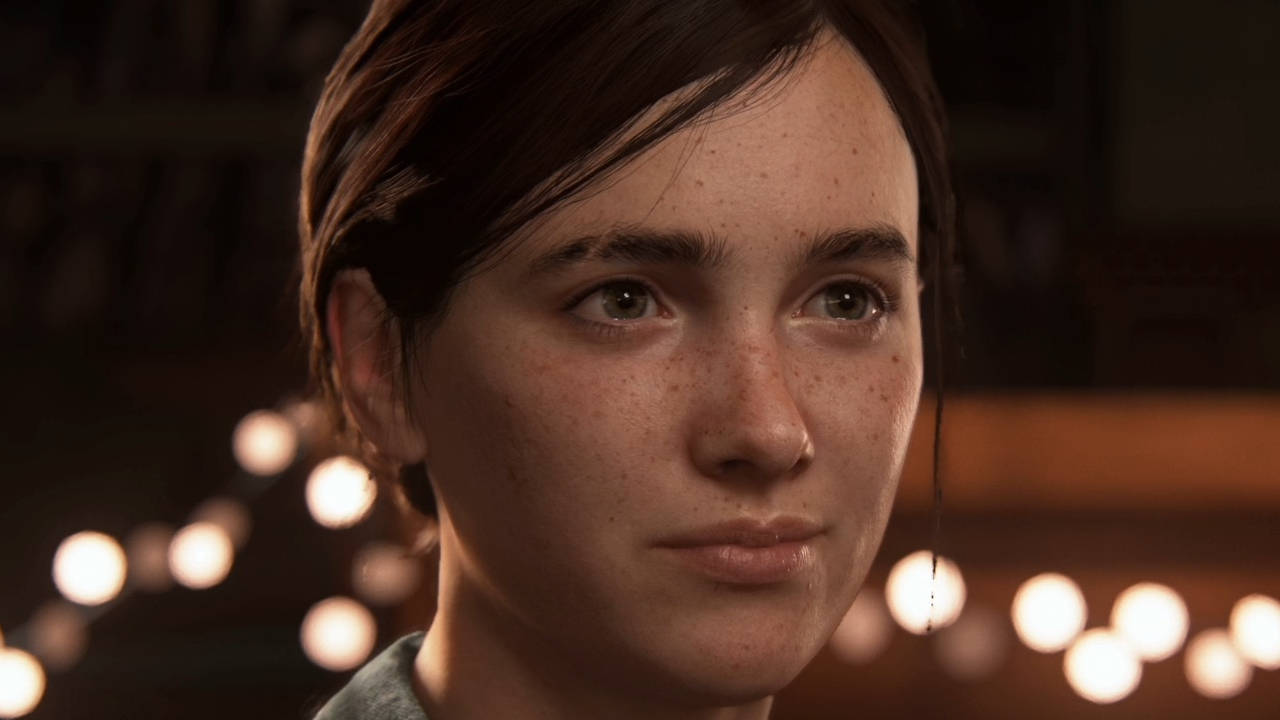 The Last of Us 2 - zbliżenie na twarz głównej bohaterki