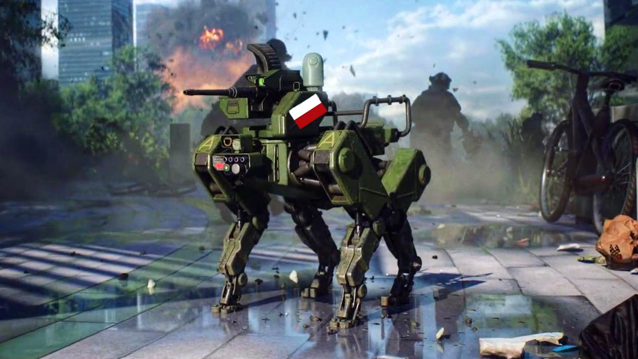 Battlefield 2042 - robot Szarik