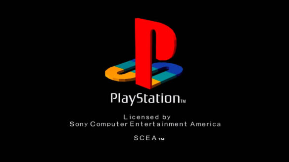 PlayStation - logo widoczne przy uruchomieniu gry z konsoli PSX