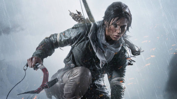 Rise of Tomb Raider - Lara Croft z narzędziem do wspinaczki - port gry tworzyło Nixxes Software, które rozpoczyna współpracę z PlayStation Studios