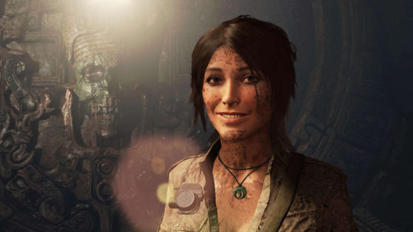 Shadow of the Tomb Raider - uśmiechnięta Lara Croft