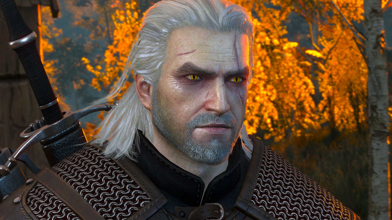 Wiedźmin 3 - Geralt Remastered twarz