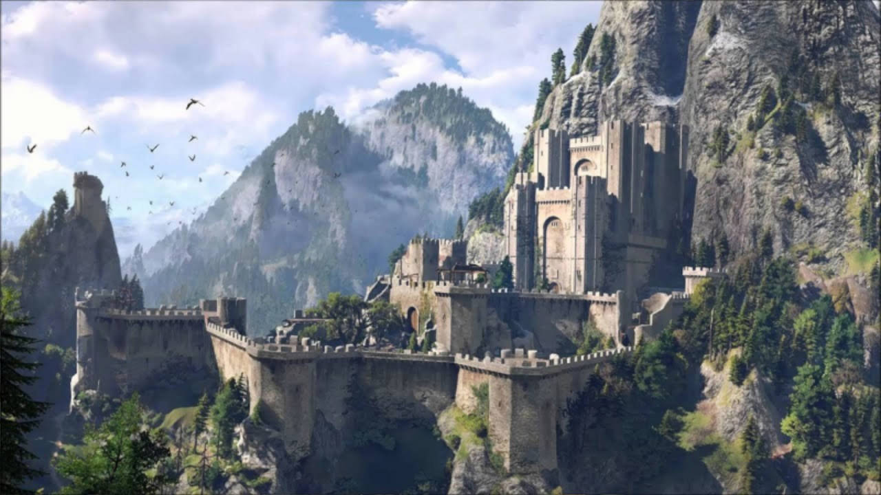 Wiedźmin 3 - Kaer Morhen panorama