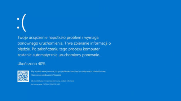 Windows 11 - Blue Screen z poprzednich wersji systemu