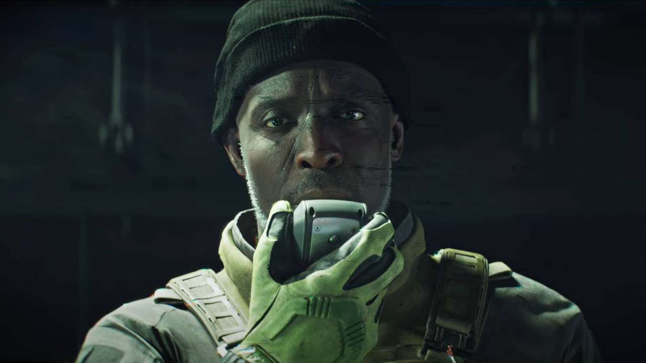 Battlefield 2042 - Exodus Short Film - żołnierz mówi do krótkofalówki