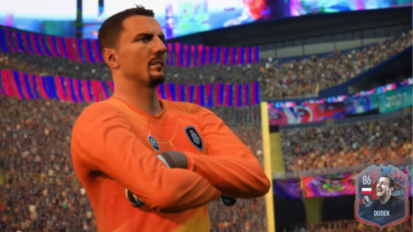 FIFA 22 - Jerzy Dudek krzyżuje ramiona i ma niezadowoloną minę