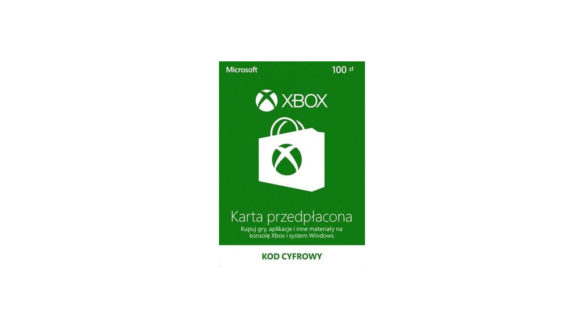 karta przedpłacona xbox live 100 pln