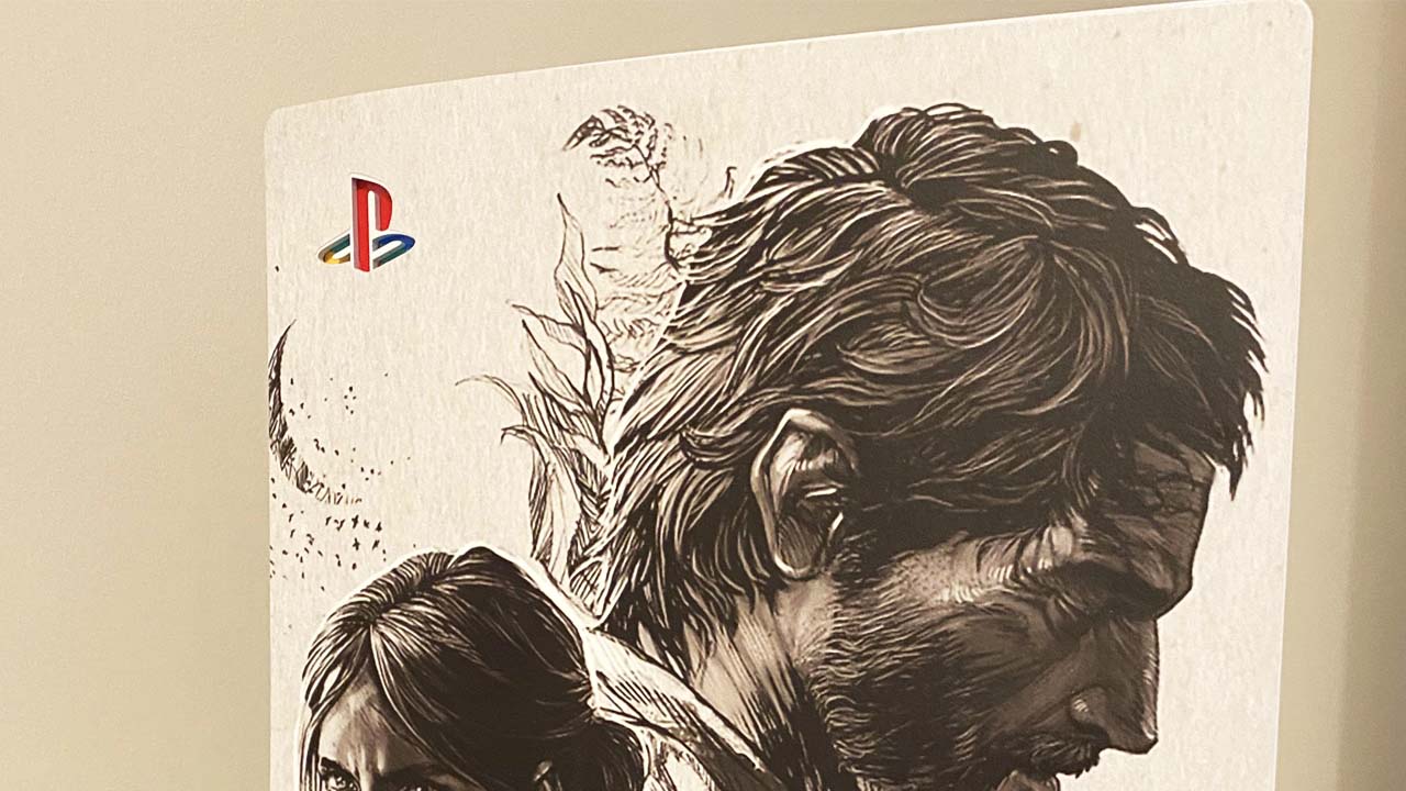 PS5 z grafiką The Last of Us