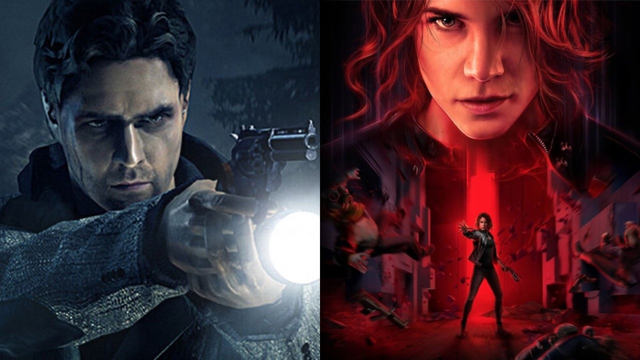 Remedy Entertainment okładki gier Alan Wake i Control