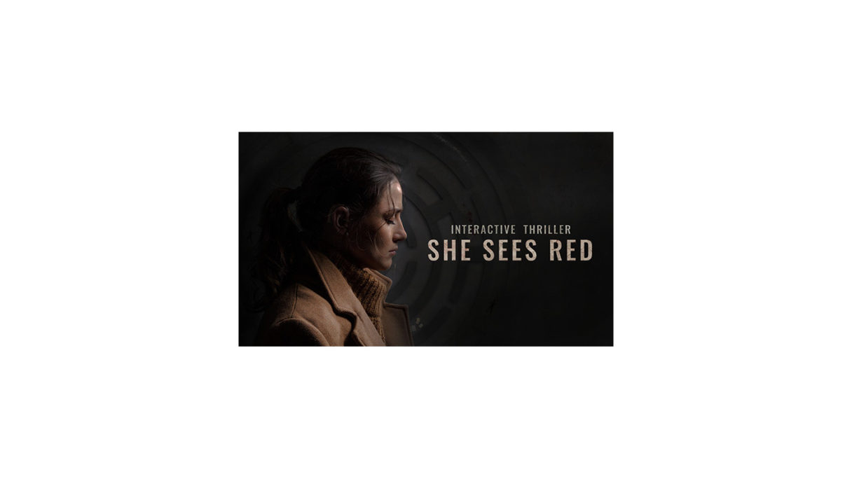 she sees red