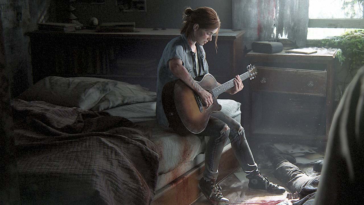 The Last of Us 2 - Ellie gra na giatrze