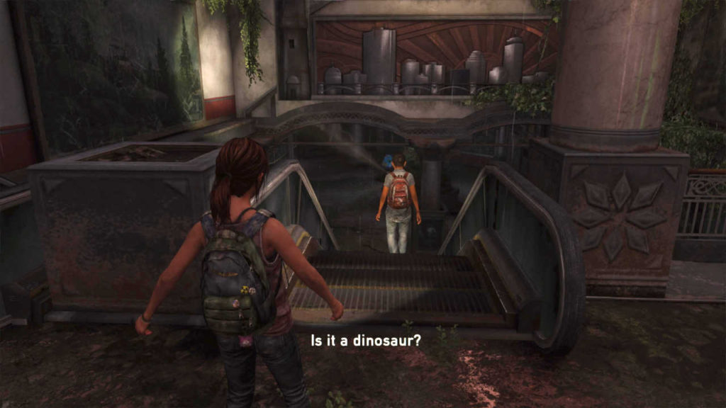 The Last of Us Part Left Behind - Ellie pyta Riley "Czy to dinozaur?"