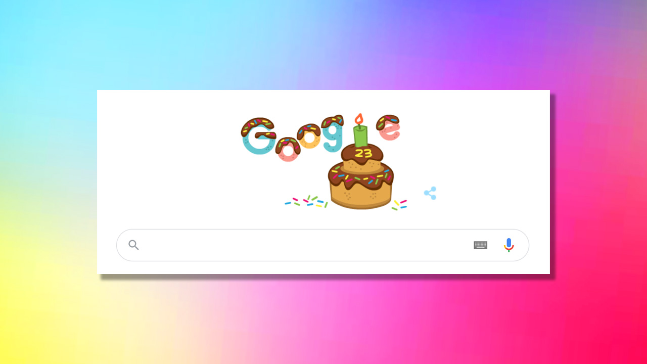 Google Doodle - urodziny