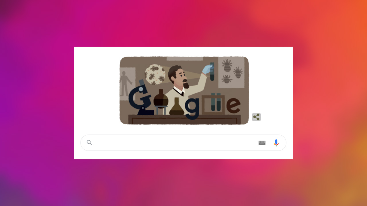 Google Doodle - Rudolf Weigl