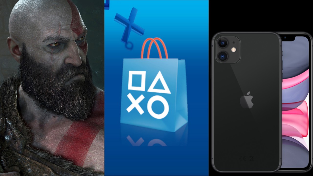 Kratos, PS Store, iPhone