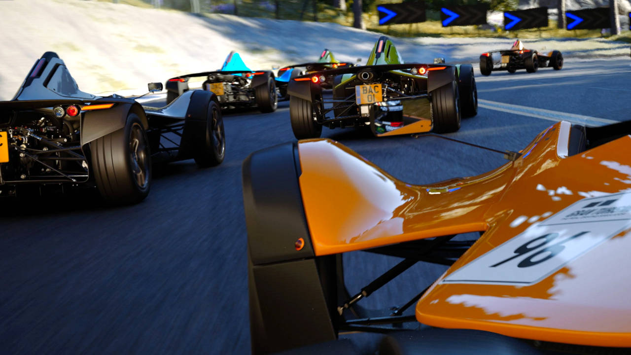 Gran Turismo 7 - wyścig bolidów po torze wyścigowym