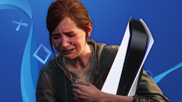 Ellie płacze z powodu gier na PSP w 2022
