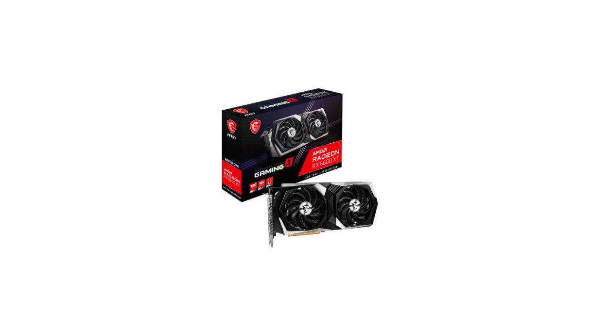 MSI Radeon RX 6600 XT GAMING X 8GB GDDR6 128bit