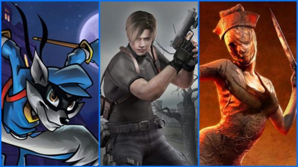 PlayStation - gry z reklamy: Sly Cooper, Resident Evil 4 i Silent Hill