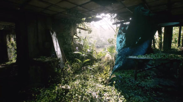 The Last of Us 2 - Unreal Engine 5 - PG - roślinność wkroczyła do opuszczonego budynku