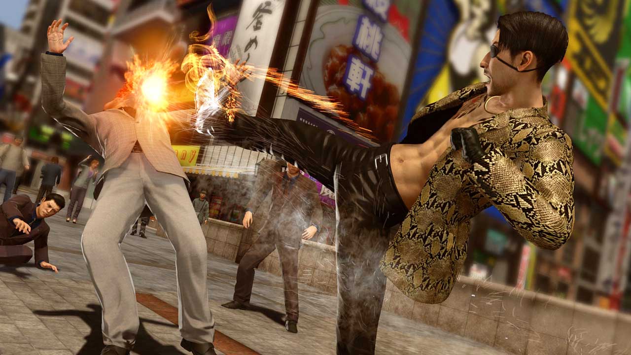 Yakuza Kiwami 2 - zrzut ekranu