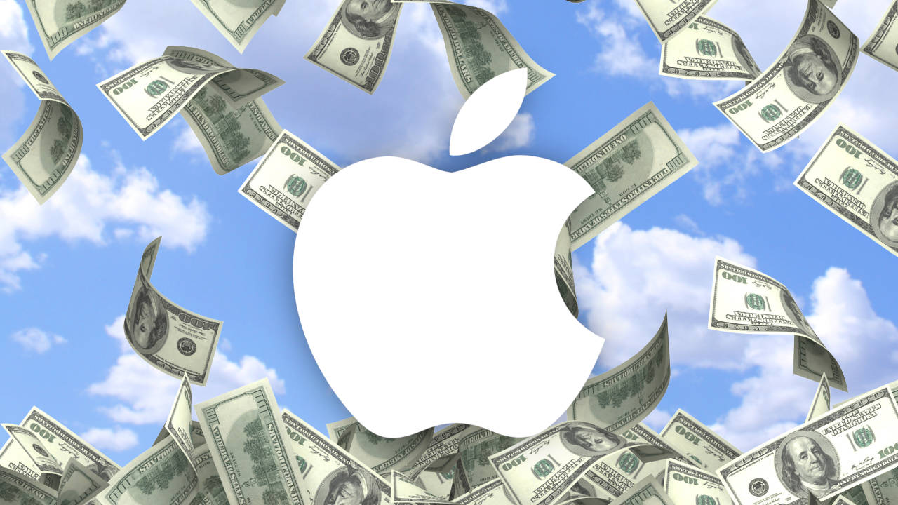 Apple logo - dolary - pg