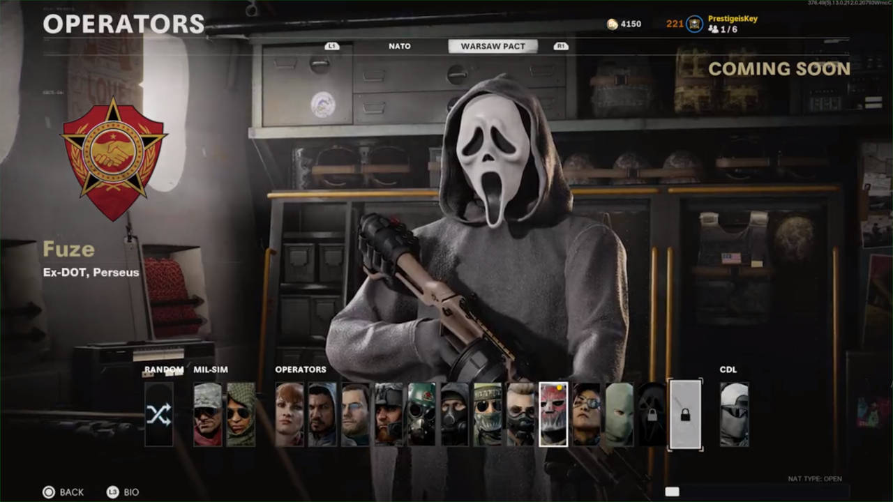 Call of Duty - Ghostface z bazooką w ręku