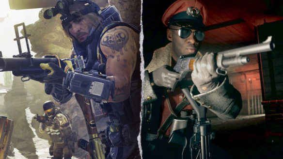 Call of Duty - żołnierze z granatnikiem i strzelbą