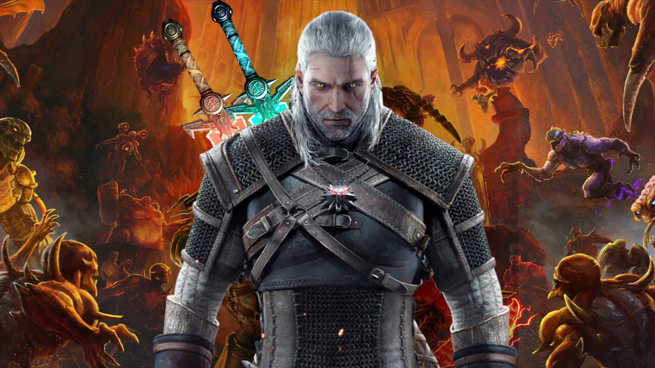 DOOM Eternal x Wiedźmin 3 - Geralt w piekle - PG