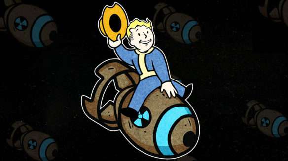 Fallout 76 - grafika z Nuke Boy'em