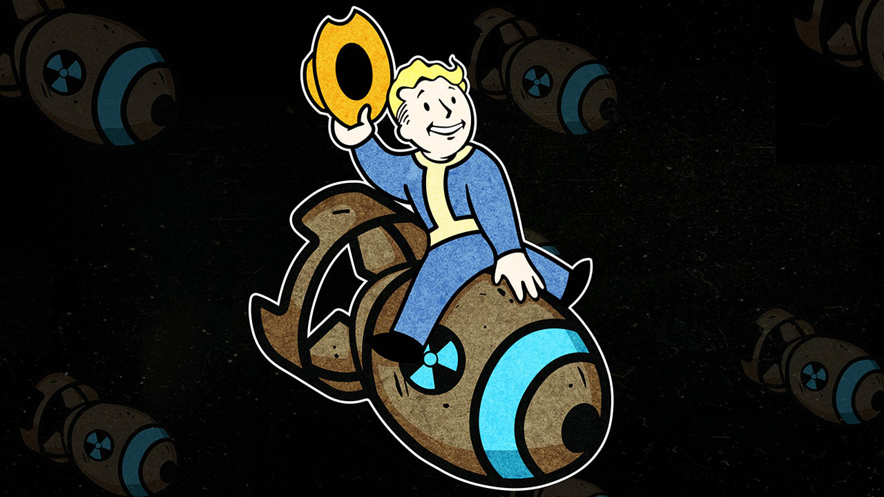 Fallout 76 - grafika z Nuke Boy'em