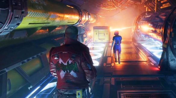 Marvel's Guardians of the Galaxy z włączonym ray tracingiem