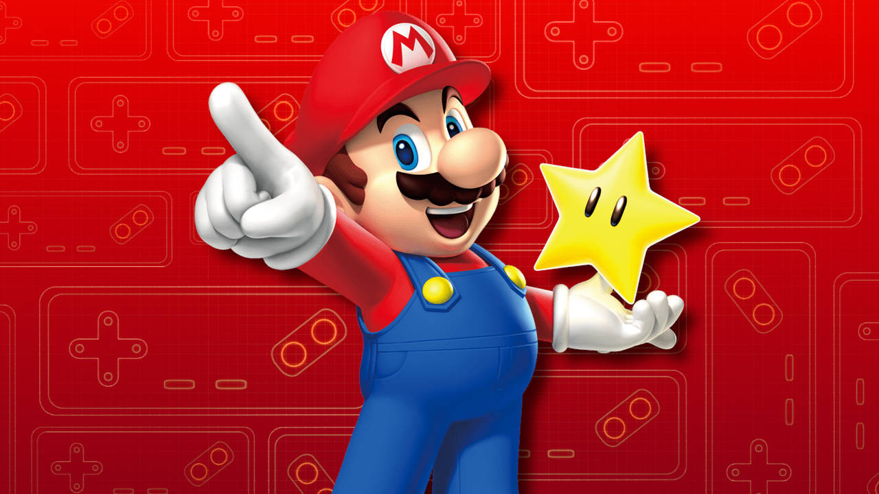 Nintendo Switch Online - Mario with star - PG