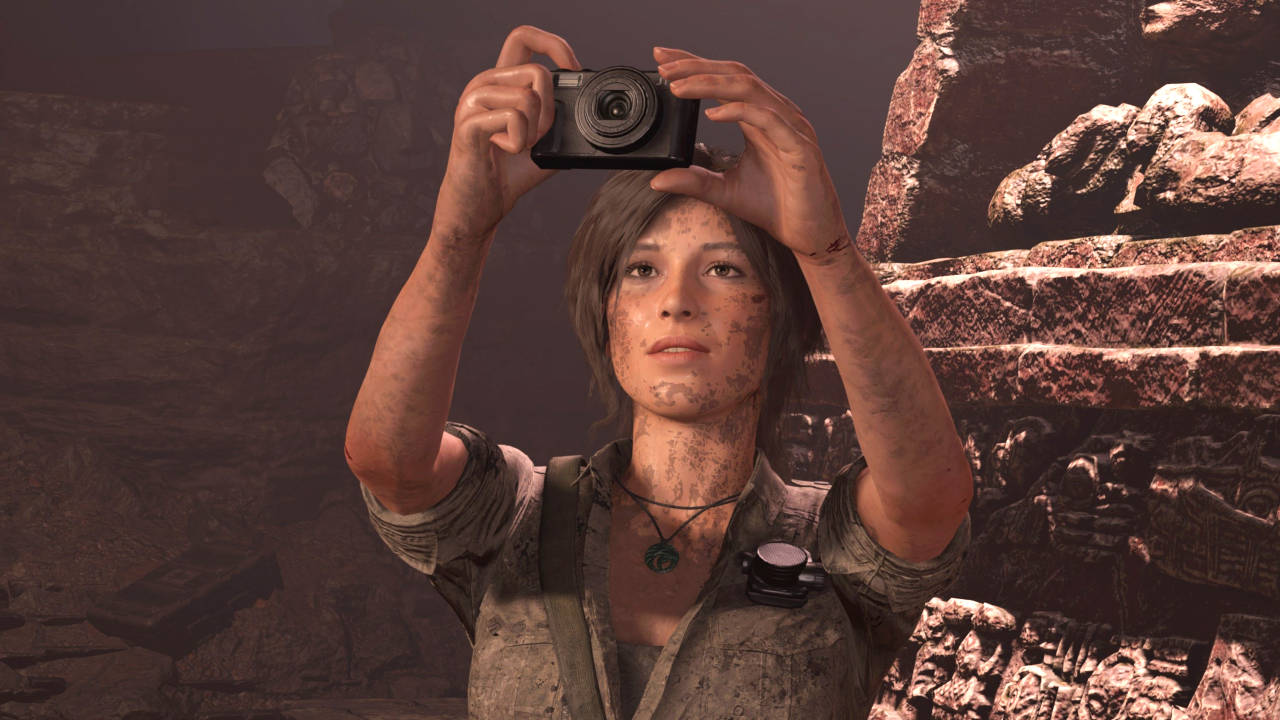 Shadow of the Tomb Raider - Lara Croft robi zdjęcie - PG