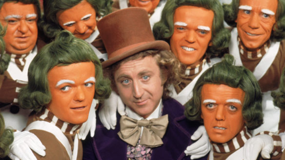 kadr z filmu Willy Wonka i Fabryka czekolady