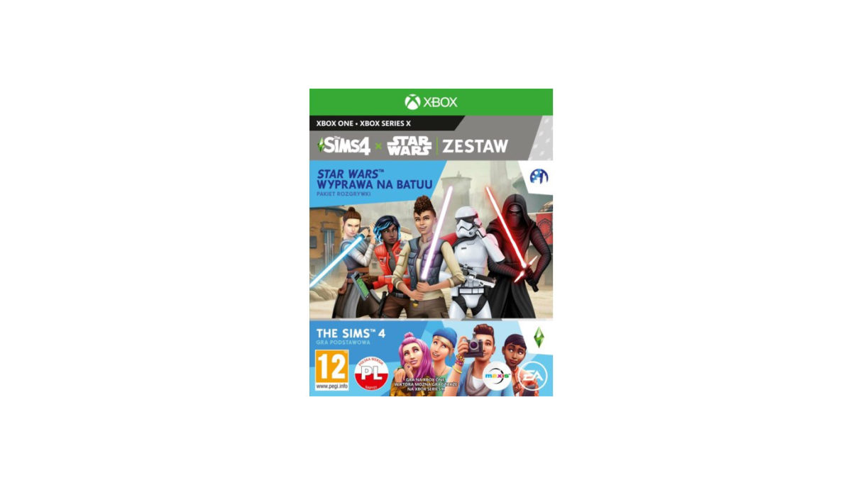 Zestaw The Sims 4 + Star Wars Wyprawa na Batuu Xbox One