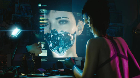 Cyberpunk 2077 - wszczep twarzy - PG