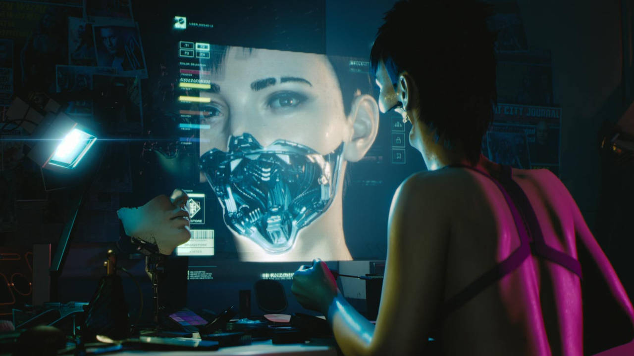Cyberpunk 2077 - wszczep twarzy - PG