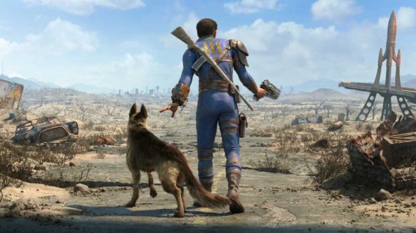 grafika z gry, na podstawie której ma powstać serial Fallout