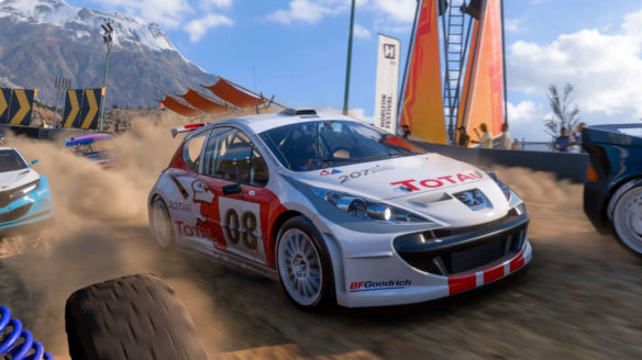 Forza Horizon 5 - Peugeot ściga się po piaszczystej drodze Meksyku