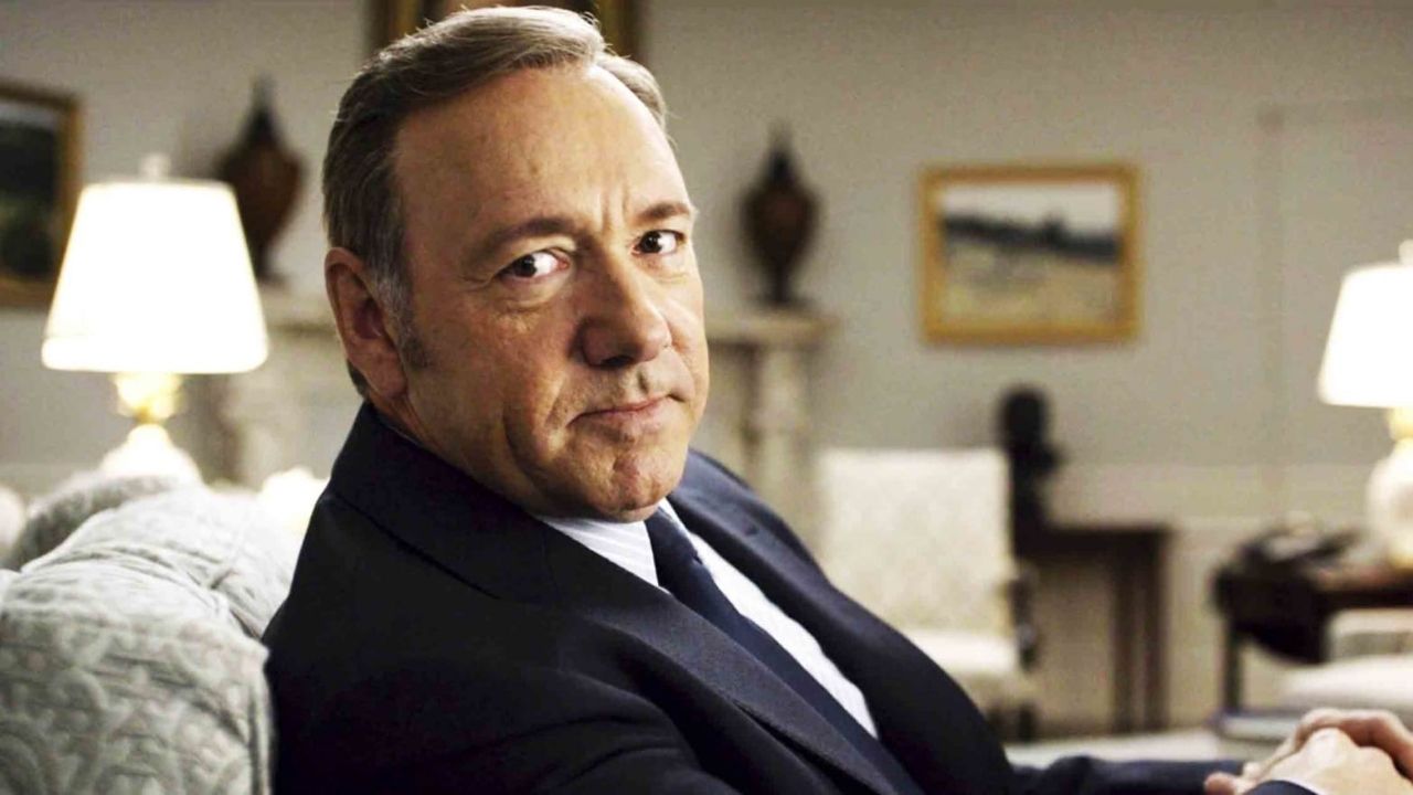 Kevin Spacey jako Frank Underwood w serialu House of Cards