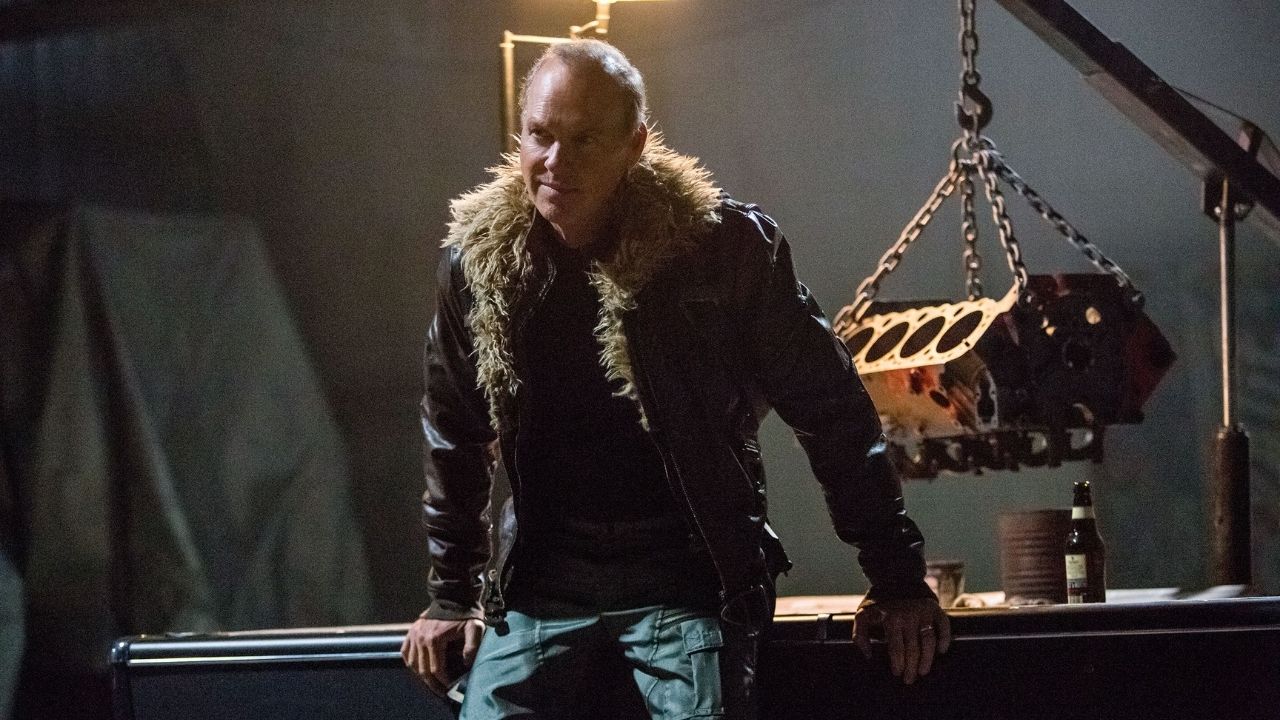 Michael Keaton jako Vulture w filmie Spider-Man: Homecoming