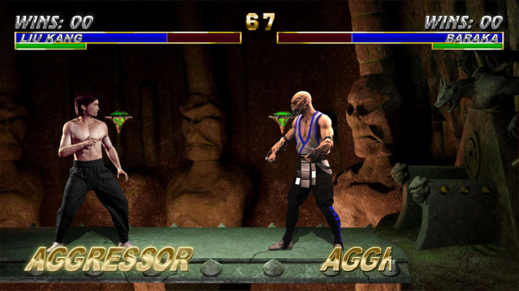 Mortal Kombat - Liu Kang vs Baraka