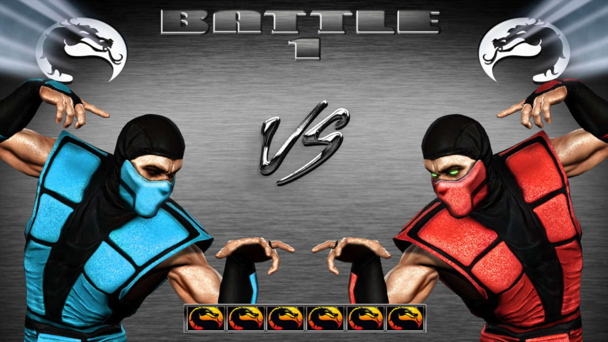 Mortal Kombat - Sub Zero vs czerwony ninja - PG